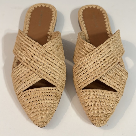 LE MOGADOR Azoulay Flats In Tan size 40 / 9.5 US - Picture 3 of 6